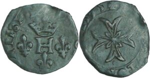 France - Dombes - Henri II de Montpensier - Liard 1595 France - Dombes - Henri II de Montpensier - Liard 1595