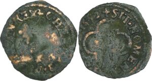 France - Henri II (1547-1559) - Double tournois 2ème type - 1552 (Villefranche-de-Rouergue)