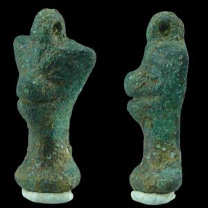 Mésopotamie - Amulette archaïque en bronze du génie Pazuzu - Fin 3ème mill. av. J.-C.