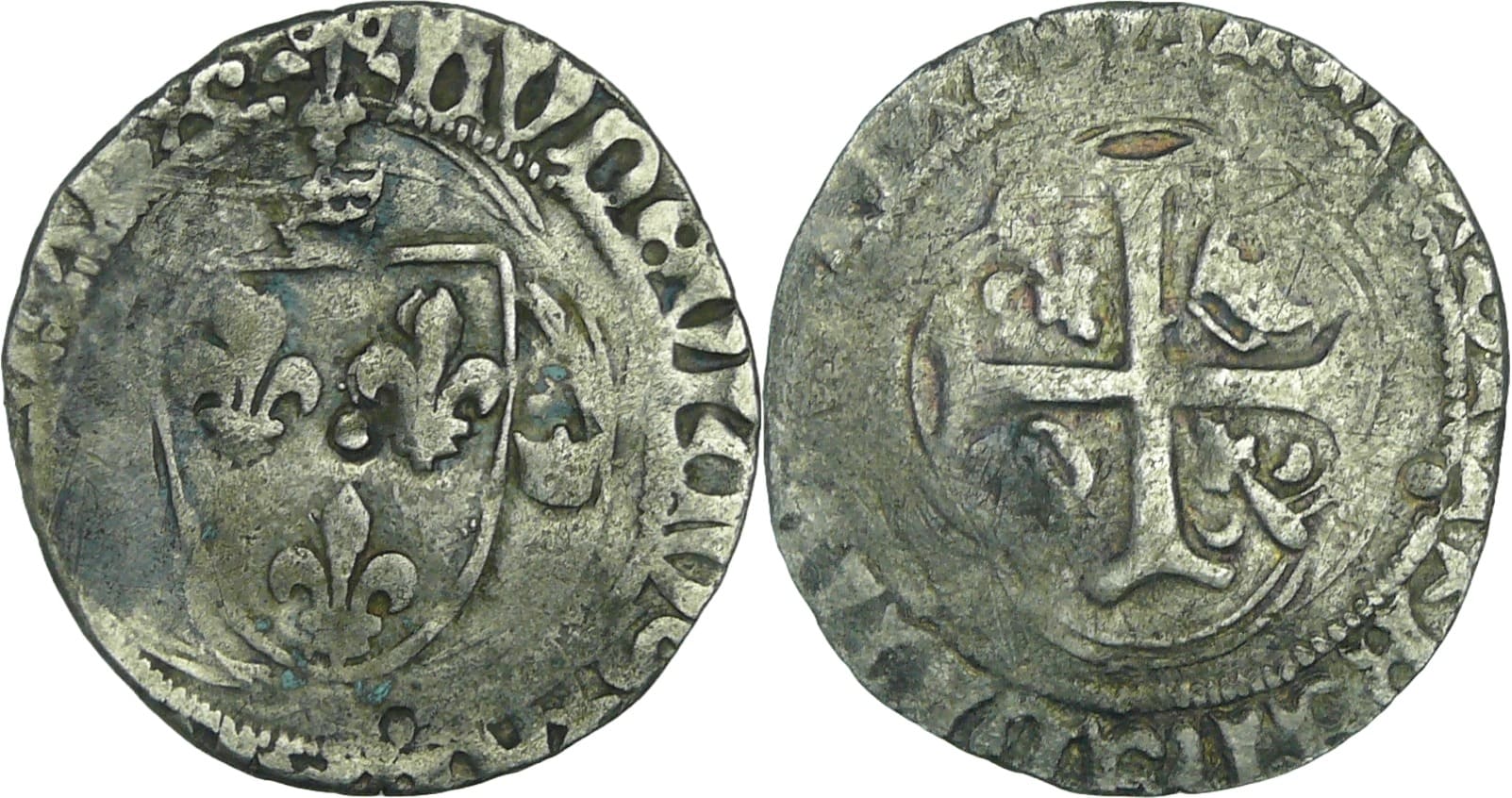 France - Louis XII (1498-1514) - Grand blanc à la couronne (25 avril 1498) - Saint-Pourçain France - Louis XII (1498-1514) - Grand blanc à la couronne (25 avril 1498) - Saint-Pourçain