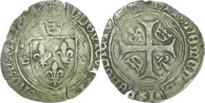 France - Louis XII (1498-1514) - Grand blanc à la couronne (25 avril 1498) - Saint-Lô