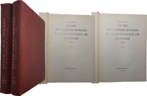 Lacam (Guy) - La fin de l’Empire romain et le monnayage or en Italie 455-493 - 2 volumes - Edition de 1983