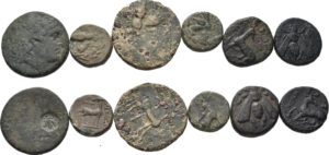Ionie - Ephése - Lot de 6 bronzes