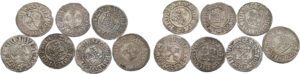 Suisse - Freiburg / Fribourg - Lot de 7 Fünfer
