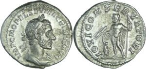 Macrin - Denier (217, Rome) - Jupiter