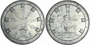 France - Médaille politique - Médaille sans date précise, 1848