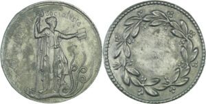 France - Médaille politique - Lisez  l'évangile du socialisme 1852
