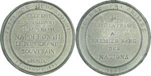 France - Napoléon III (1852-1870) - Prise de Sébastopol, guerre de Crimée 1855